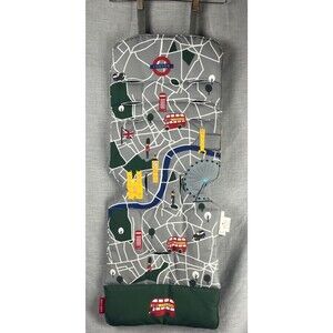 Maclaren Universal Seat Liner Fits All Model Strollers London City Map - Rare